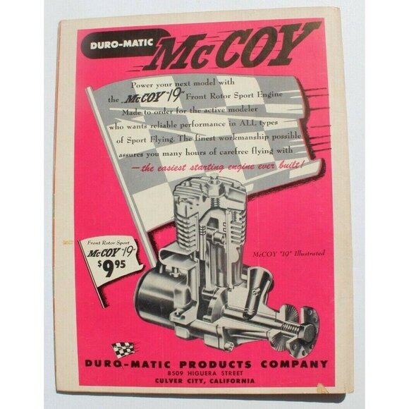 Vintage December 1952 Model Airplane News Aviation Magazine - Winnie Mae Pelican - Picture 4 of 4